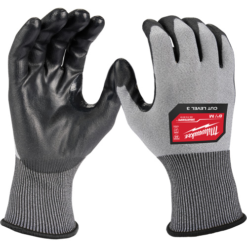 High Dexterity Gloves, Size X-Large, 18 Gauge, Polyurethane Coated, Polyethylene Shell, ANSI/ISEA 105 Level 4 Nia-Chem Ltd.