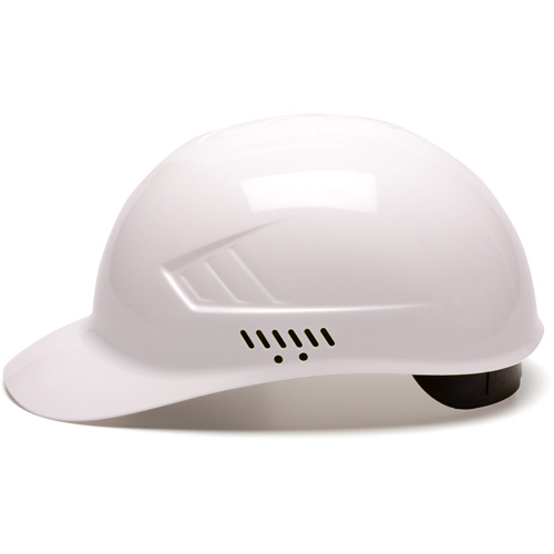 Casquette antichocs Ridgeline, Suspension &agrave; douille, Blanc Nia-Chem Ltd.