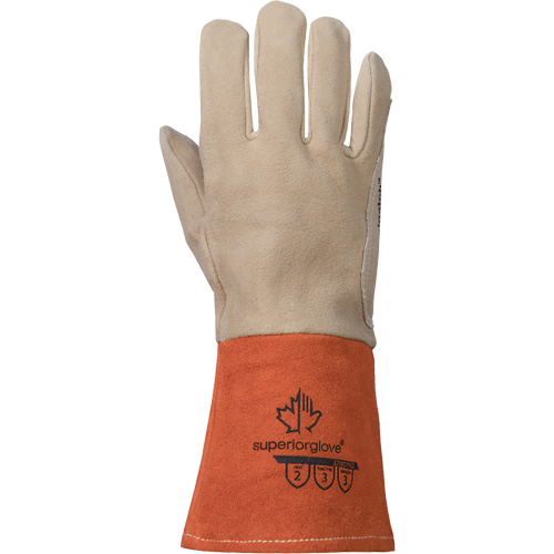 TIG Welding Gloves, Grain Deerskin, Size Medium Nia-Chem Ltd.