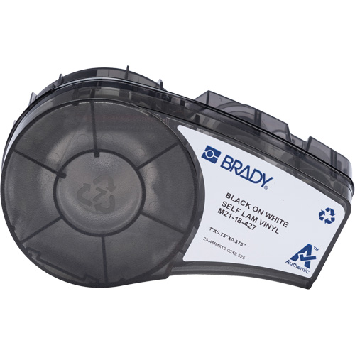&eacute;tiquettes enveloppantes autoplastifiantes avec ruban, Noir Nia-Chem Ltd.