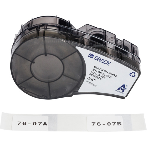 Aggressive Adhesive Multi-Purpose Labels with Ribbon, Black Nia-Chem Ltd.