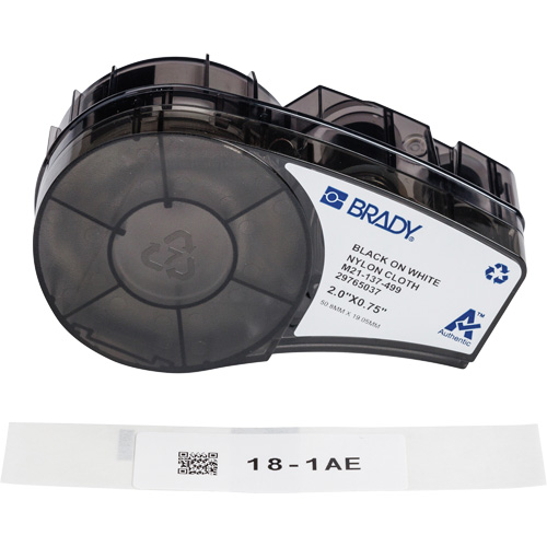 Aggressive Adhesive Multi-Purpose Labels with Ribbon, Black Nia-Chem Ltd.