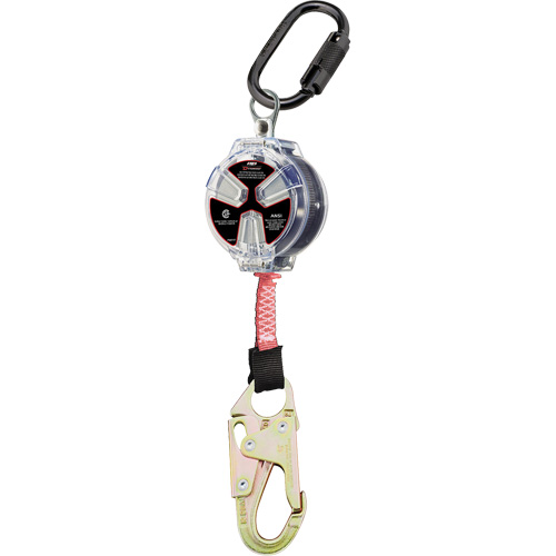 Dynamic Small Snap Hook Self-Retracting Lifeline, 6', Polyester, Swivel Nia-Chem Ltd.