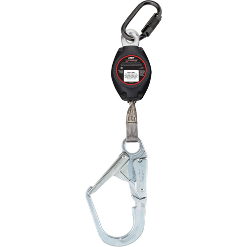 Dynamic Large Snap Hook Self-Retracting Lifeline, 7', Polyester, Swivel Nia-Chem Ltd.