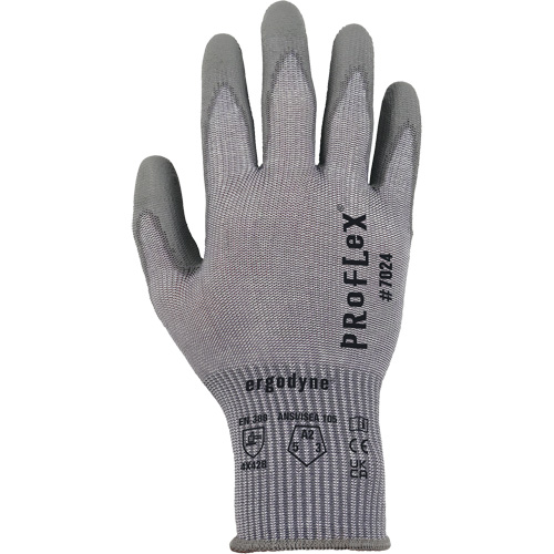 Gants r&eacute;sistant &agrave; la coupe Proflex 7024, Taille Petit, Calibre 13, Rev&ecirc;tement Polyur&eacute;thane, Enveloppe en Polyester/PEHP/Spandex, ASTM ANSI niveau A2/EN 388 niveau B Nia-Chem Ltd.