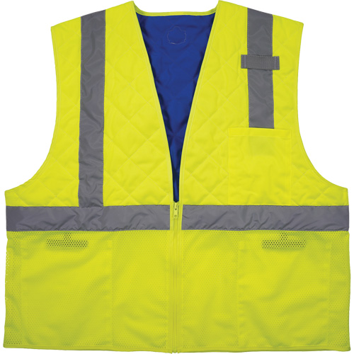Chill-Its 6668 Safety Cooling Vest, Small, High Visibility Lime-Yellow Nia-Chem Ltd.