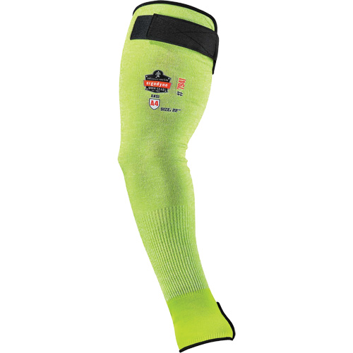 Manche de protection contre la coupe ProFlex 7941-PR, TenaLux, 22", ASTM ANSI niveau A4/EN 388 niveau D, Lime haute visibilit&eacute; Nia-Chem Ltd.