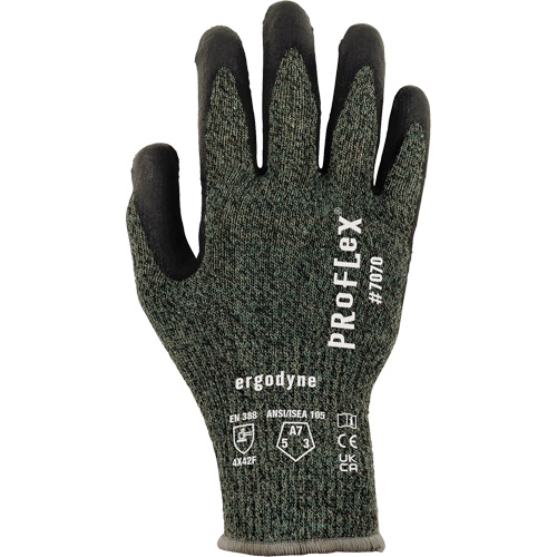 ProFlex 7070 Nitrile Coated Cut-Resistant Gloves, Size Small, 13 Gauge, Nitrile Coated, Aramid Shell, ASTM ANSI Level A7/EN 388 Level F Nia-Chem Ltd.