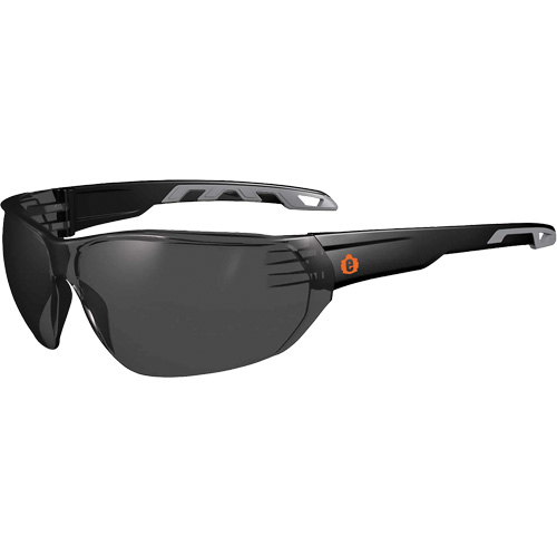 Skullerz VALI Frameless Safety Glasses, Smoke Lens, Anti-Fog/Anti-Scratch, ANSI Z87+/Meets/Exceeds CSA Z94.3 Nia-Chem Ltd.