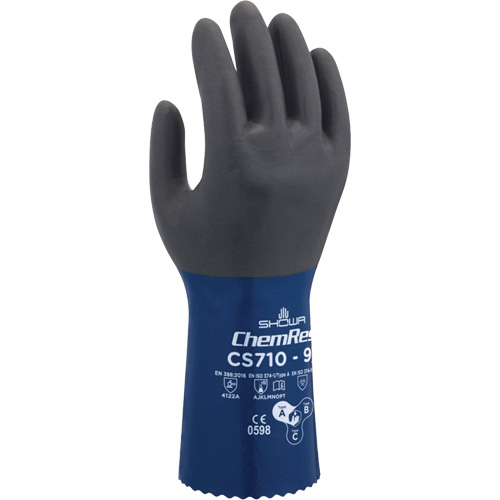 CS710 Chemical-Resistant Gloves, Size 7, 12" L, Polyester Nia-Chem Ltd.