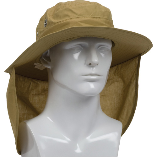 Chapeau forestier refroidissant par &eacute;vaporation EZ-Cool, Khaki Nia-Chem Ltd.