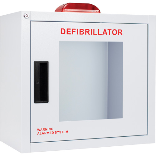 Standard Large AED Cabinet with Alarm & Strobe, Zoll AED Plus&reg;/Zoll AED 3/Cardio-Science/Physio-Control For, Non-Medical Nia-Chem Ltd.