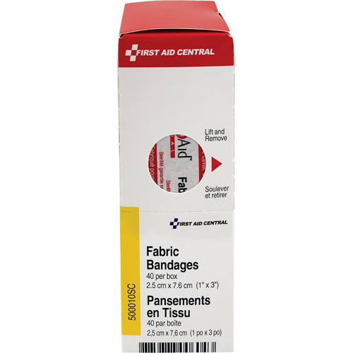 Recharge de bandages adh&eacute;sifs SmartCompliance, Rectangulaire/carr&eacute;e, 3", Tissu, Non st&eacute;rile Nia-Chem Ltd.