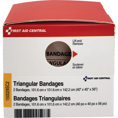 Recharge de bandages Triangulaires SmartCompliance Nia-Chem Ltd.