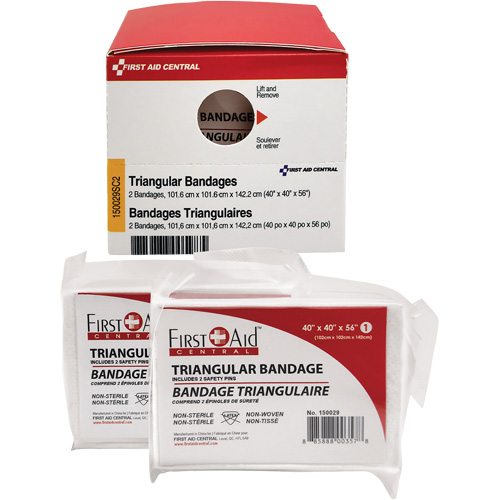 Recharge de bandages Triangulaires SmartCompliance Nia-Chem Ltd.