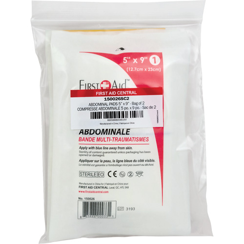 Recharge tampons pour trauma abdominal SmartCompliance Nia-Chem Ltd.