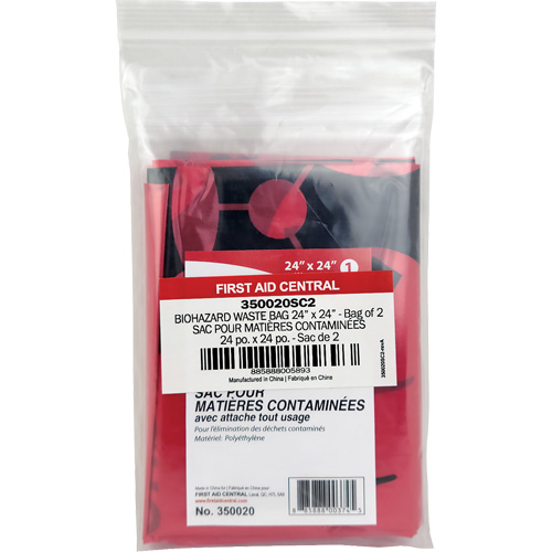 SmartCompliance&reg; Refill Waste Bags, Bio-Hazard, 24" L x 24" W Nia-Chem Ltd.
