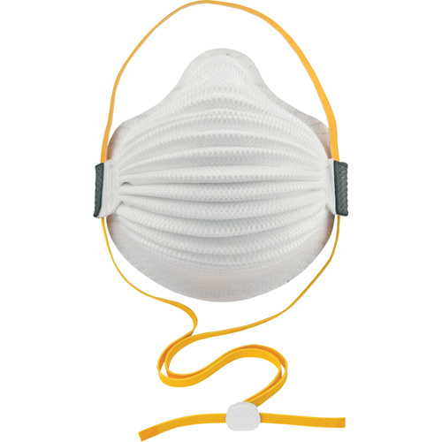 Respirateur AirWave jetable avec SmartStrap et garniture d'&eacute;tanch&eacute;it&eacute; int&eacute;grale en mousse, P95, Certifi&eacute; NIOSH, Moyen/grand Nia-Chem Ltd.