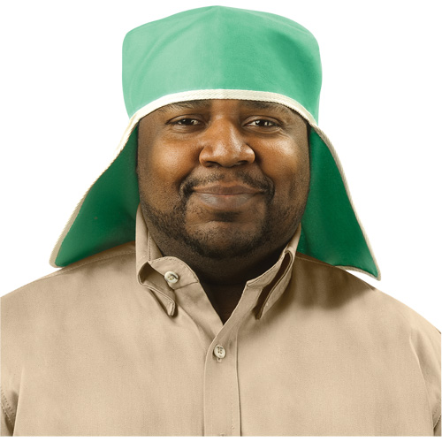 Weldlite Welding Cap With Neck Drape, One Size, Green Nia-Chem Ltd.