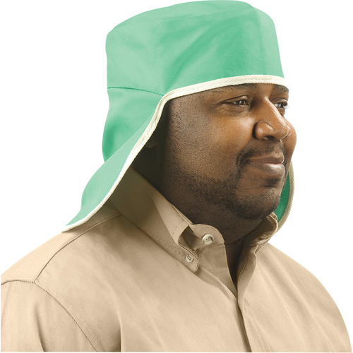 Weldlite Welding Cap With Neck Drape, One Size, Green Nia-Chem Ltd.