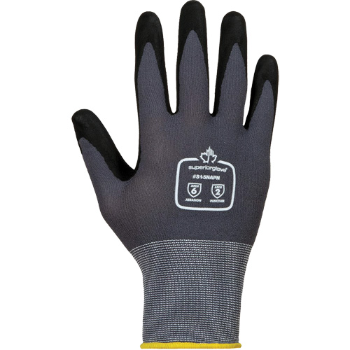 Dexterity&reg; High-Abrasion Gloves, 2X-Small/5, Foam Nitrile Coating, 15 Gauge, Nylon/Cotton Shell Nia-Chem Ltd.
