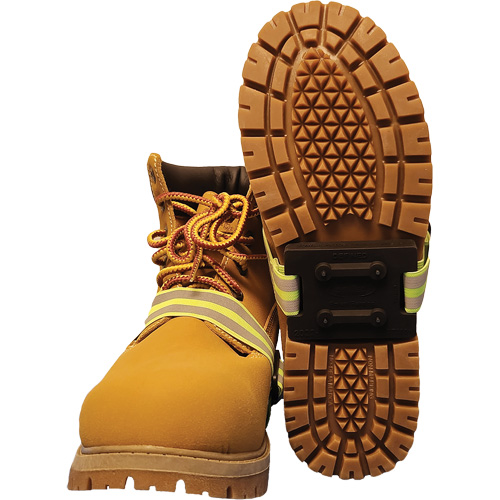 Icetred Mid-Sole Traction Device with Defined Heel, Rubber/Tungsten Carbide, Stud Traction, One Size Nia-Chem Ltd.