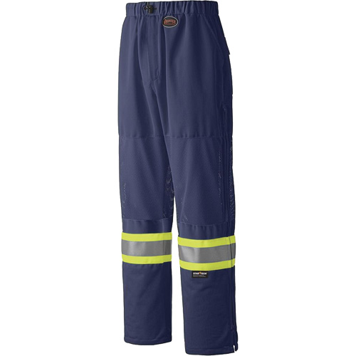 6003P Traffic Safety Pants, Polyester, X-Small, Navy Blue Nia-Chem Ltd.