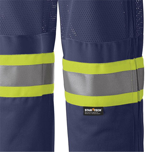 6003P Traffic Safety Pants, Polyester, X-Small, Navy Blue Nia-Chem Ltd.