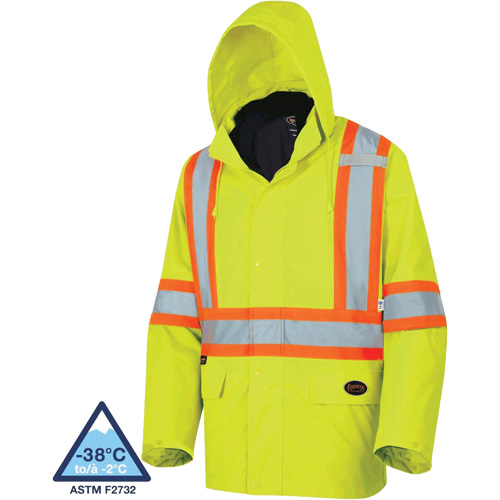 5633 Manteau 3 en 1 The Rock, Jaune lime haute visibilit&eacute;, T-petit Nia-Chem Ltd.