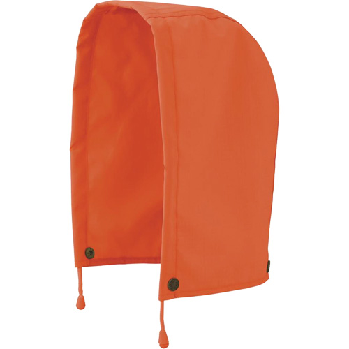 5400H 300D Trilobal Ripstop Waterproof Rain Jacket Hood, High Visibility Orange, Polyester Nia-Chem Ltd.