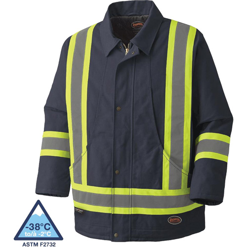 5535A Quilted Duck Parka, Navy Blue, Small Nia-Chem Ltd.
