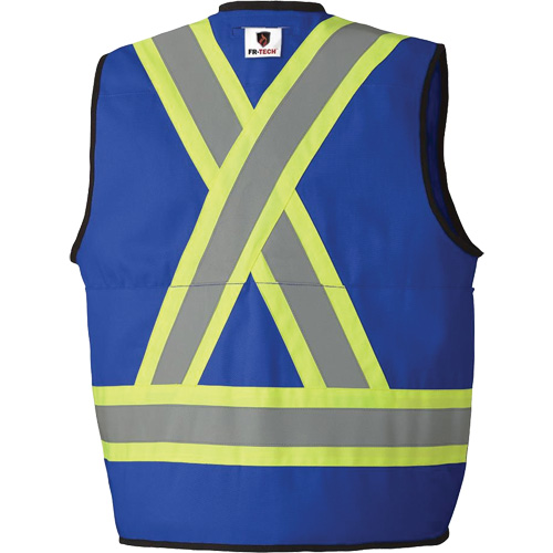7733 FR-Tech&reg; Flame-Resistant Arc Surveyor's Vest, Small, Royal Blue, 9.7 cal/cm² Nia-Chem Ltd.
