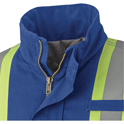 5523 Manteau de s&eacute;curit&eacute; ignifuge, Petit, Bleu royal, 58 cal/cm² Nia-Chem Ltd.