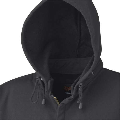 337 Flame-Resistant Zip Style Hoodie, Men's, X-Small, Black, 22 cal/cm² Nia-Chem Ltd.