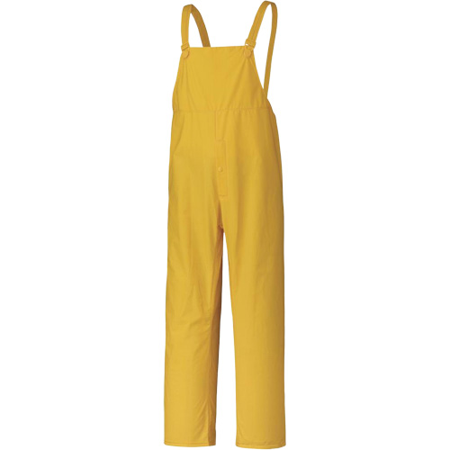 577P Storm Master&reg; Bib Pants, Small, Polyester/PVC, Yellow Nia-Chem Ltd.