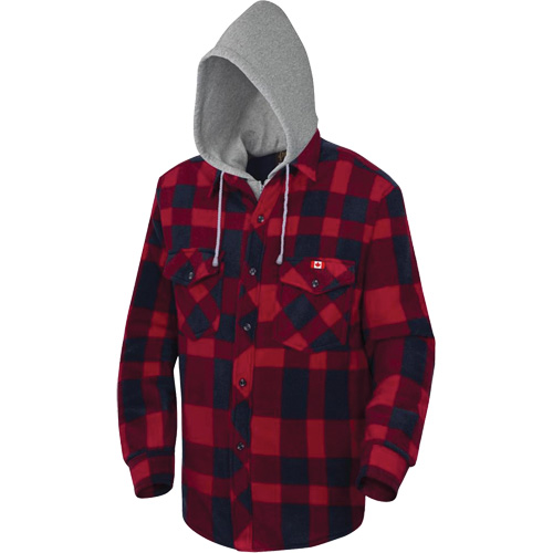 415RB Quilted Hooded Shirt, Men's, Small, Multi-Colour Nia-Chem Ltd.