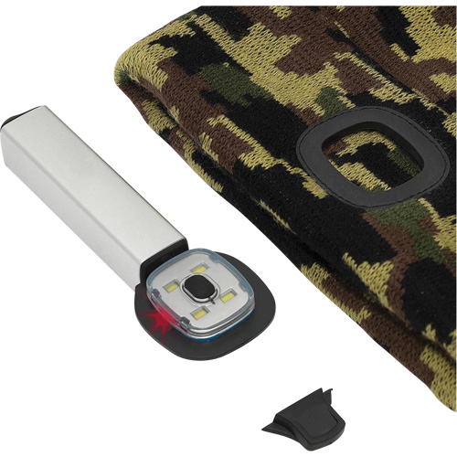 5677 Knit Toque with LED Headlight, Fleece Lining, One Size, Camo Nia-Chem Ltd.