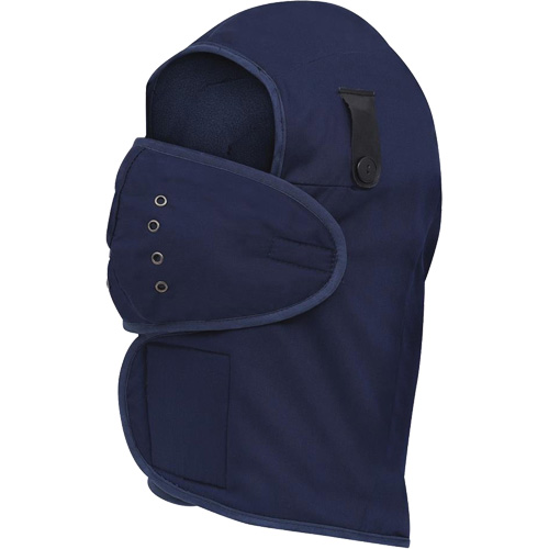 565N Long-Necked Hardhat Liner, Fleece Lining, One Size, Navy Blue Nia-Chem Ltd.
