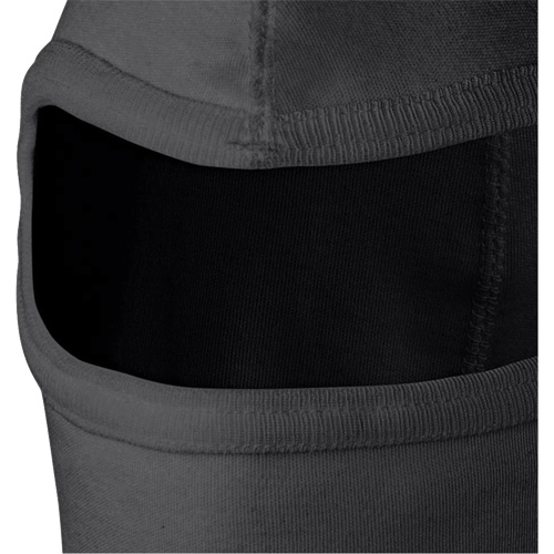 C214BK Cagoule &agrave; un trou en tricot moyen, Noir, Nomex Nia-Chem Ltd.