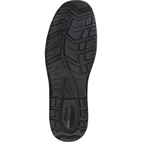 1028 Bottes de travail 8" marron, Cuir, Embout Acier, Taille 10 Nia-Chem Ltd.