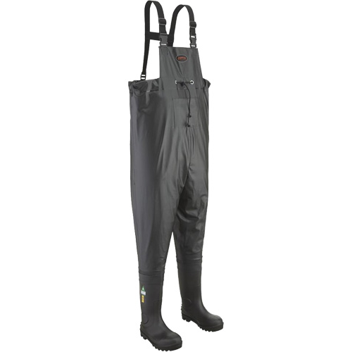 1043 Chest Waders, 10, Steel Toe Nia-Chem Ltd.