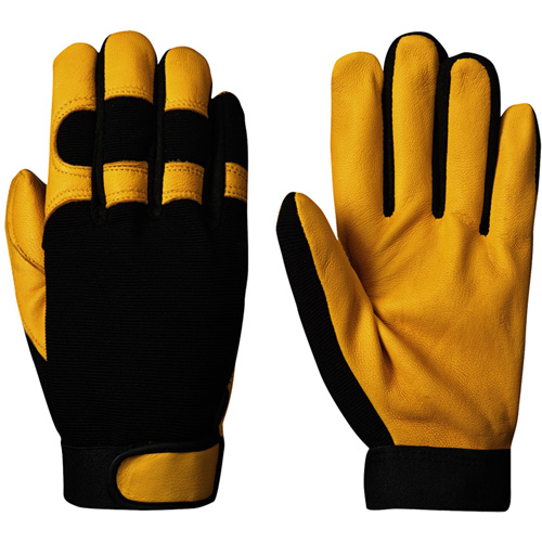 890 Gants ergonomiques de m&eacute;canicien, Paume Cuir fleur de ch&egrave;vre, Taille Petit Nia-Chem Ltd.