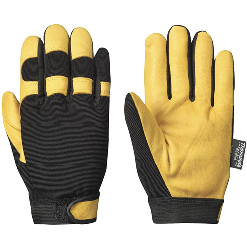 891 Gants ergonomiques isol&eacute;s de m&eacute;canicien, Paume Cuir fleur de ch&egrave;vre, Taille Petit Nia-Chem Ltd.