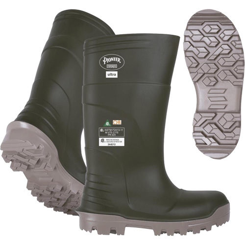 B105FUL.GR Bottes Pioneer Ultra, Polyur&eacute;thane, Embout Acier/Composite, Pointure 6, Semelle R&eacute;sistant aux perforations Nia-Chem Ltd.