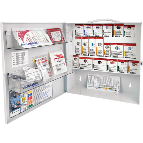 SmartCompliance&reg; First Aid Cabinet, Meets CSA Z1220-17 Type 2 Low-Risk Environment, Small (2-25 Workers) Nia-Chem Ltd.