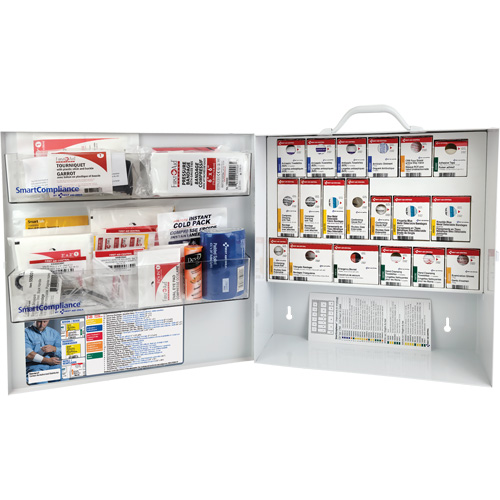 SmartCompliance&reg; First Aid Cabinet, Meets CSA Z1220-17 Type 3 High-Risk Environment, Small (2-25 Workers) Nia-Chem Ltd.