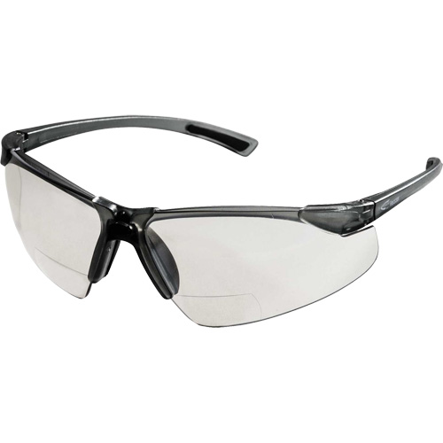 XM340RX Safety Glasses with 2X Magnification, Clear Lens, Anti-Scratch, ANSI Z87+/Meets/Exceeds CSA Z94.3 Nia-Chem Ltd.