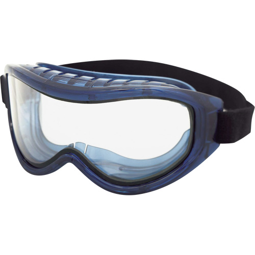 Odyssey II Industrial Dual Lens OTG Safety Goggles, Clear Lens, Anti-Fog/Anti-Scratch, Indirect Vent Nia-Chem Ltd.
