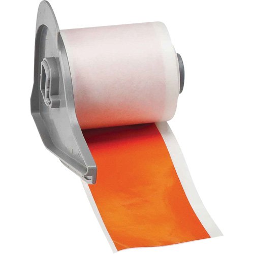 Ruban adh&eacute;sif permanent toutes saisons pour &eacute;tiquettes, Vinyle, Orange, Largeur de 2" Nia-Chem Ltd.
