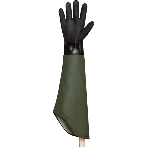 Gants r&eacute;sistants aux produits chimiques Chemstop, PVC, Doublure en Ouat&eacute;e Nia-Chem Ltd.
